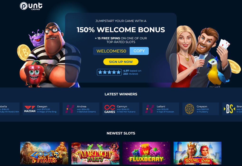 Punt Casino Login