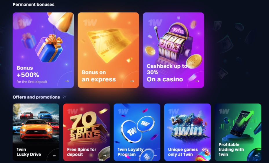 1Win Casino Login