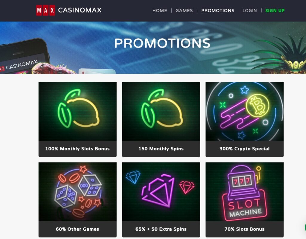 Casino Max No Deposit Bonus