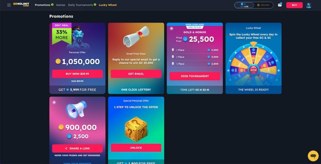 Nolimit Coins Casino No Deposit Bonus