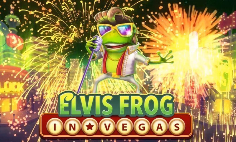 Elvis Frog in Vegas