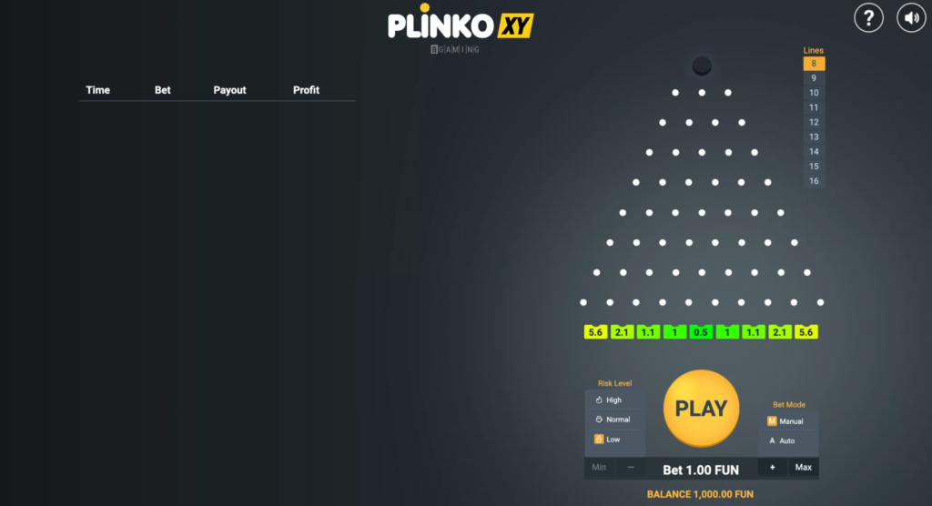 Plinko XY