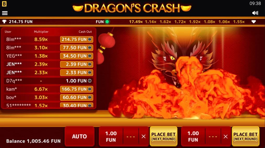 Dragons Crash