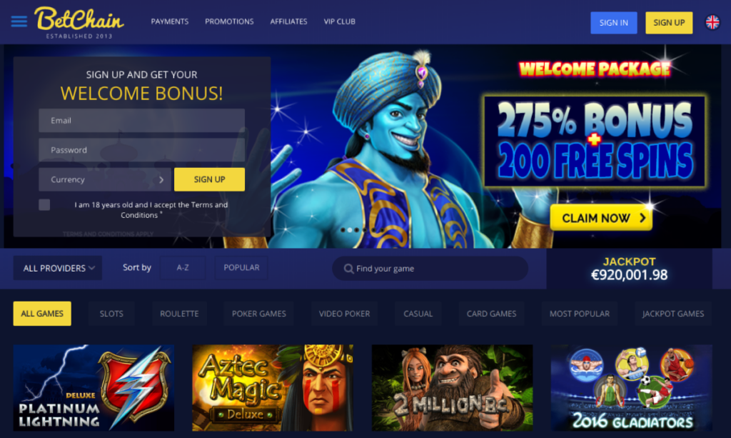 Betchain Casino