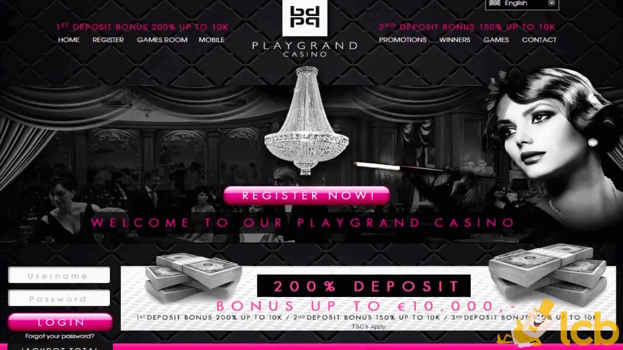 Playgrand Casino Login