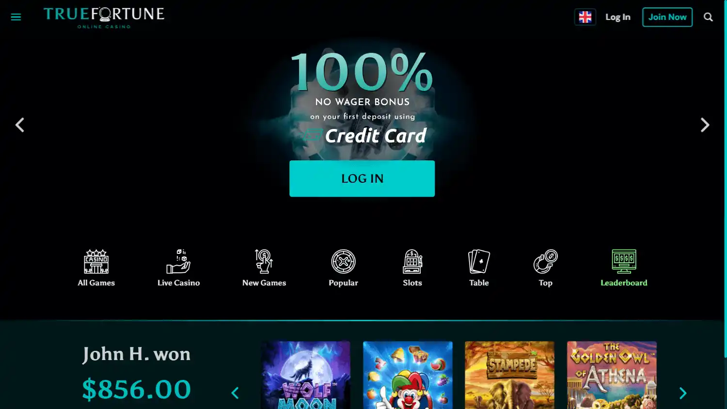 True Fortune Casino Review