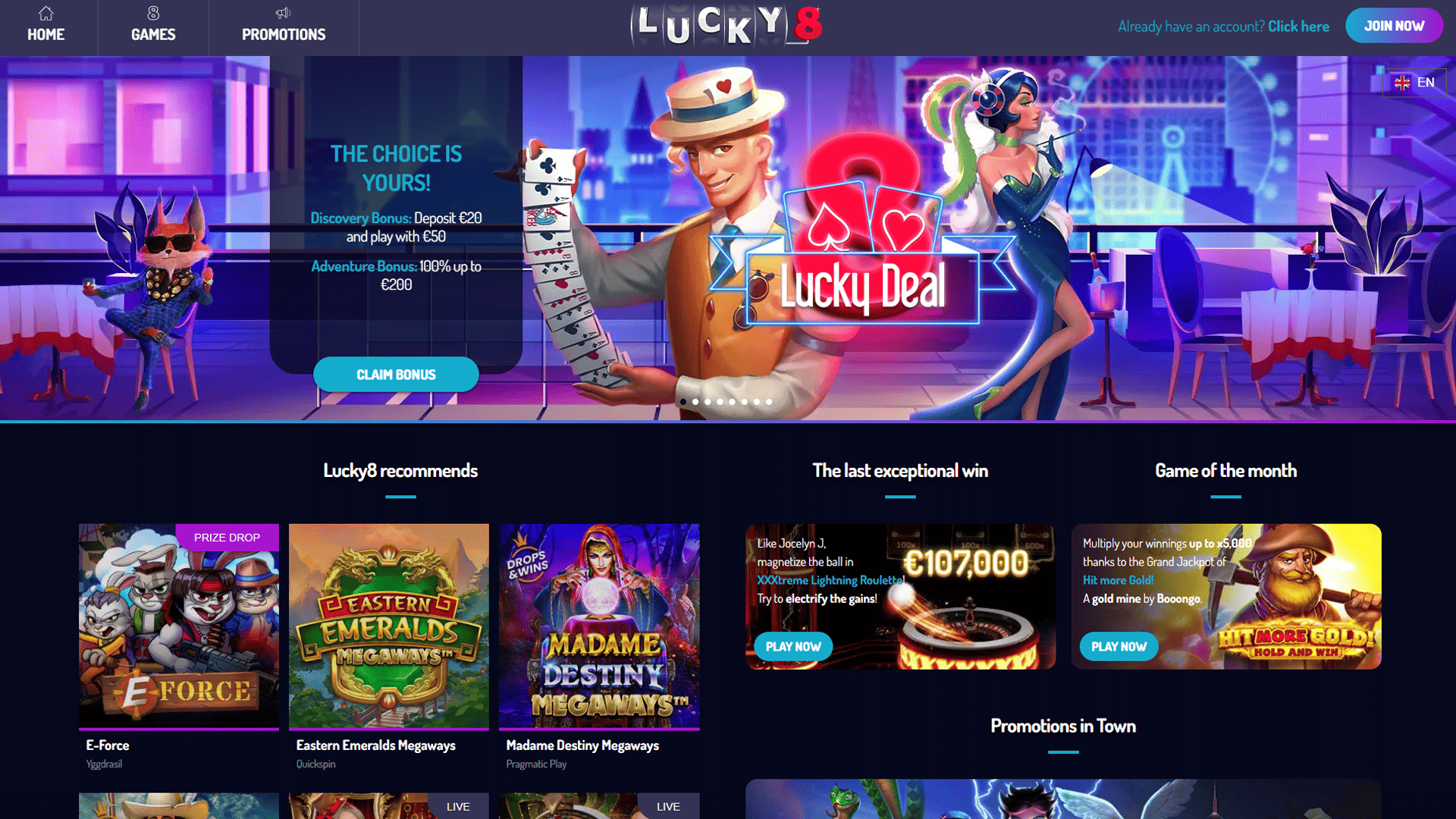 Lucky8 Casino