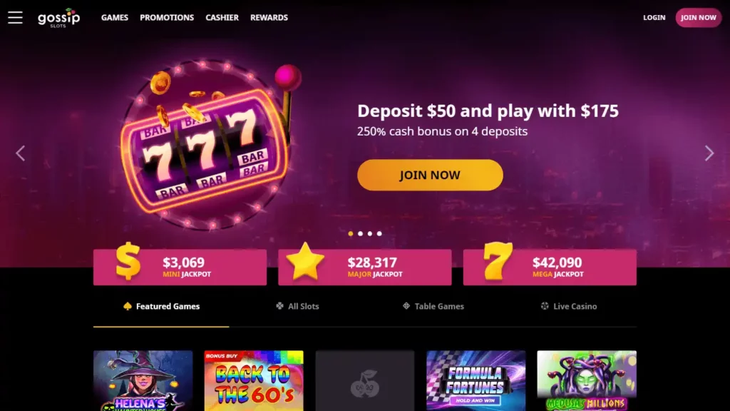 Gossip Casino Login