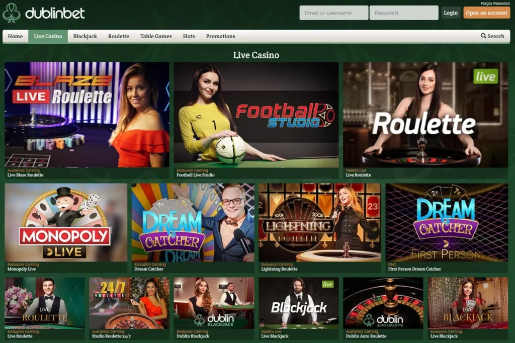 Dublinbet Casino App