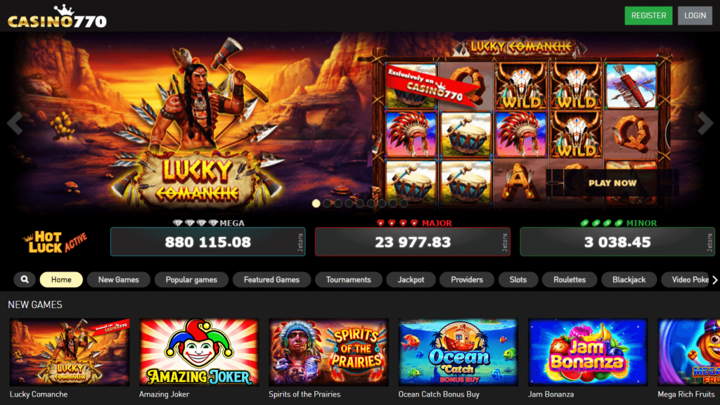 Casino 770 Login