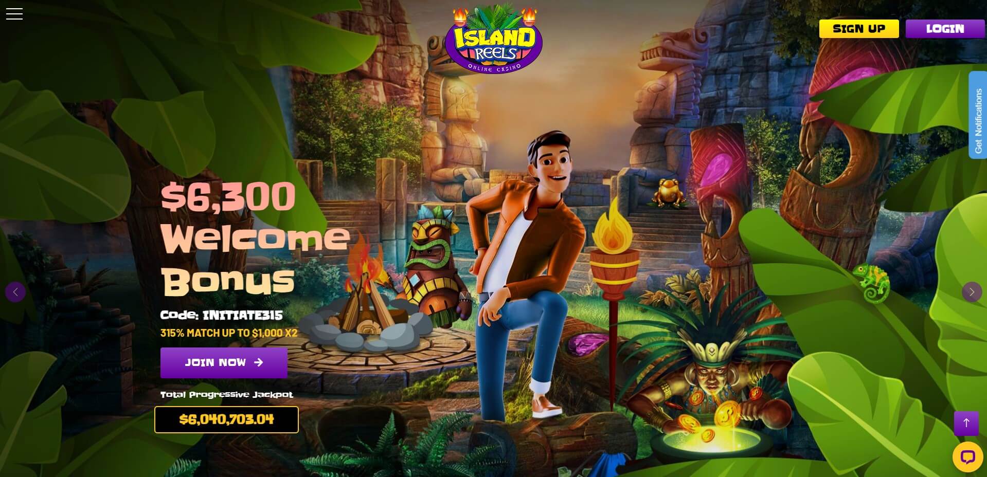 Island Reels Casino Login