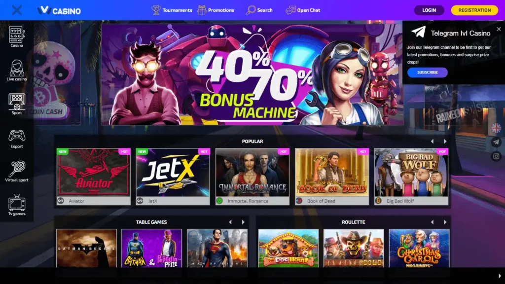 Ivi Casino Review