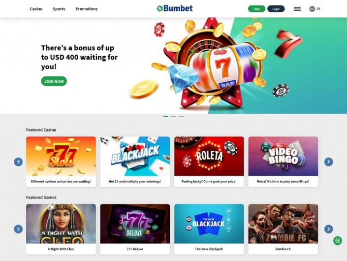 Bumbet Casino Login