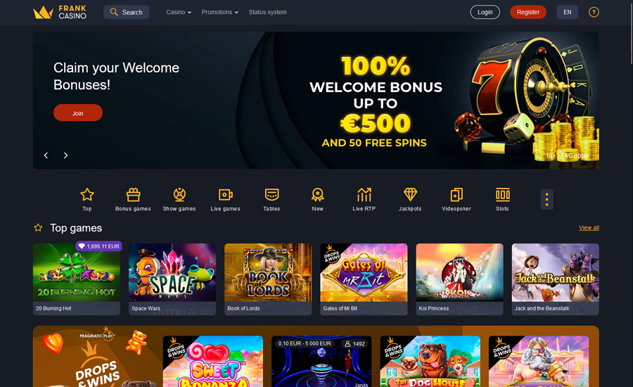 Frank Casino Online