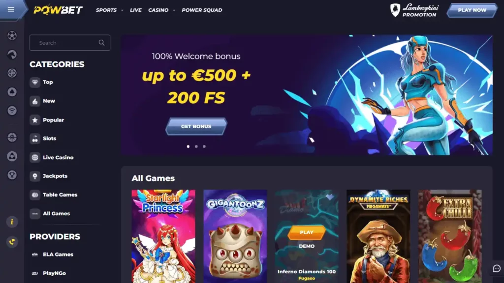 PowBet Casino