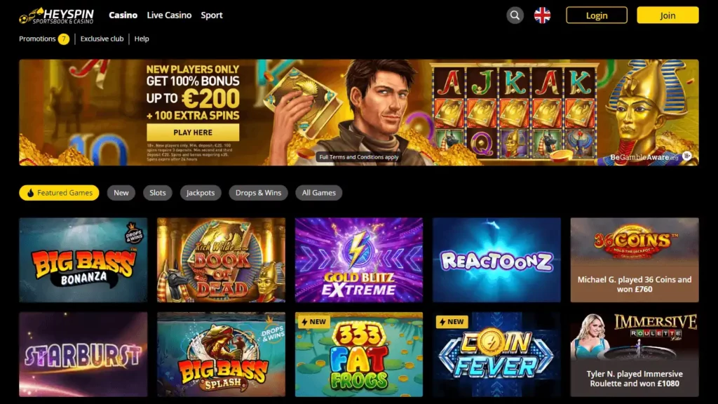 Heyspin Casino