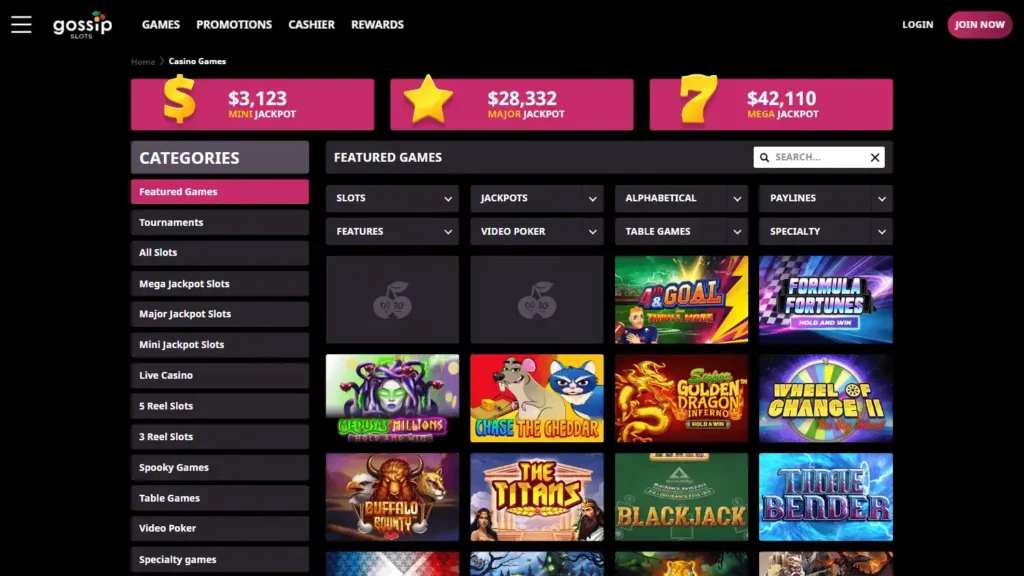 Gossip Casino Login