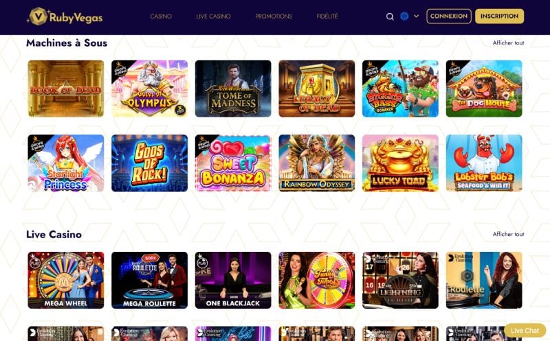 Ruby Vegas Casino Review