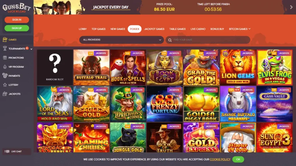 GunsBet Casino Review