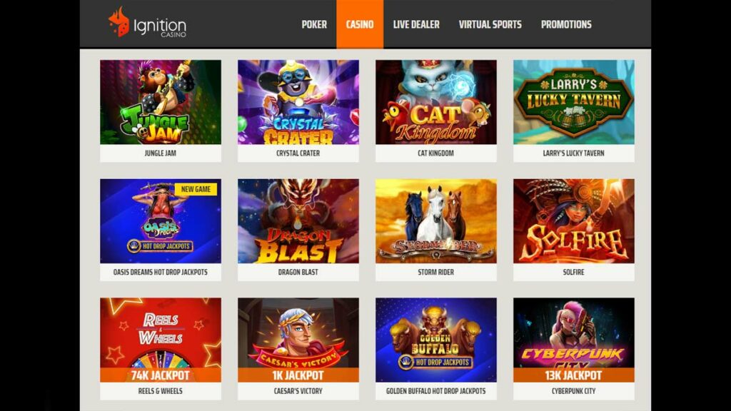 Ignition Casino free bonus codes