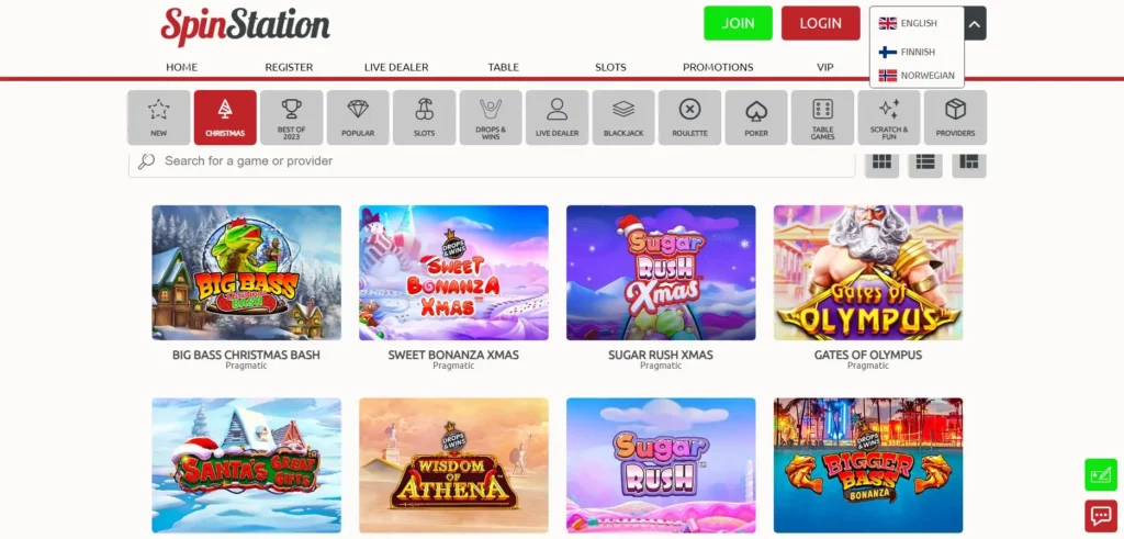 Spin Station Casino Login