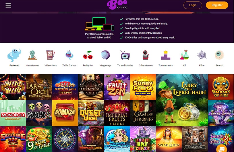 Boo Casino Review