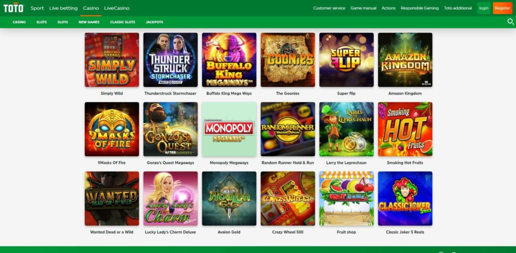 Toto Casino Online