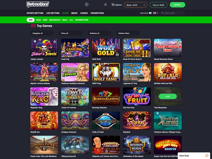 Betmotion Casino