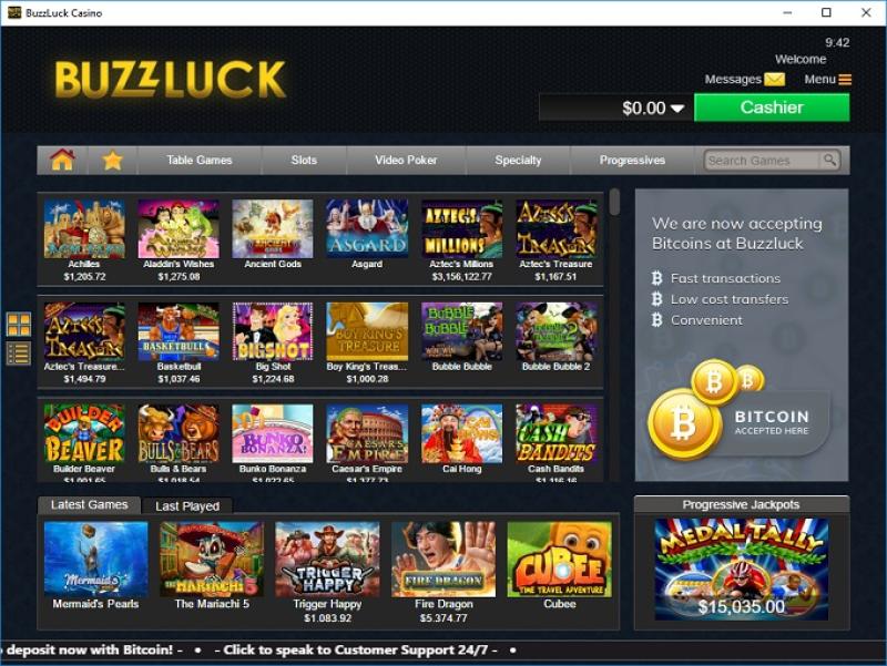 Buzzluck Casino Review