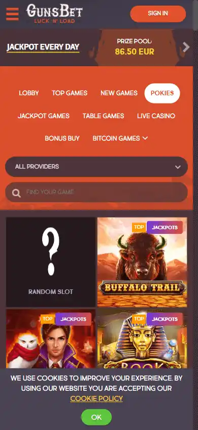 GunsBet Casino Review