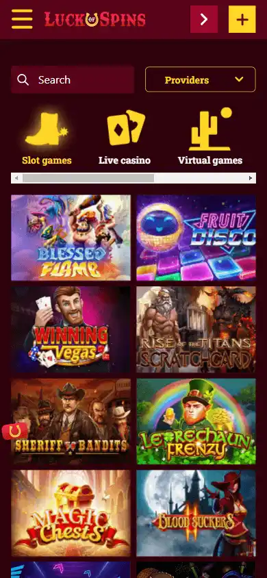 Luck Of Spins Casino