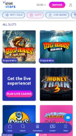 SlotStars Casino