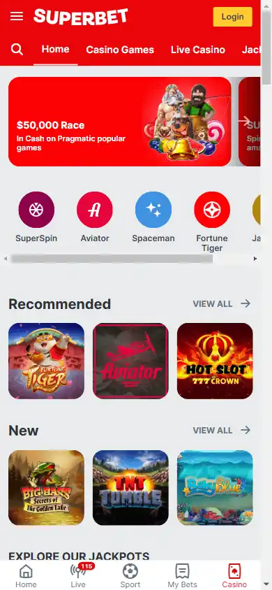 SuperBet Casino