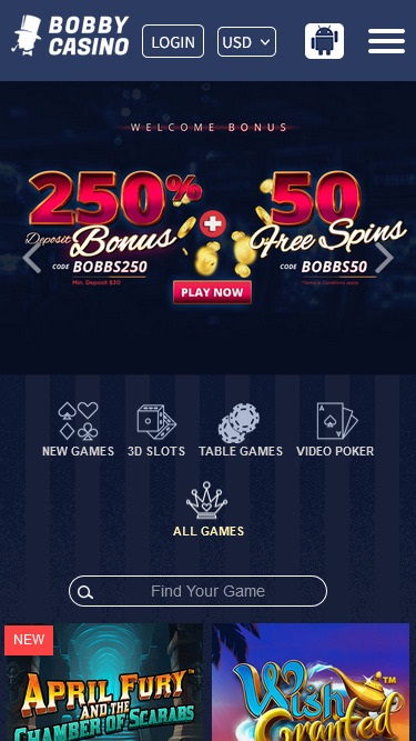 Bobby Casino No Deposit Bonus