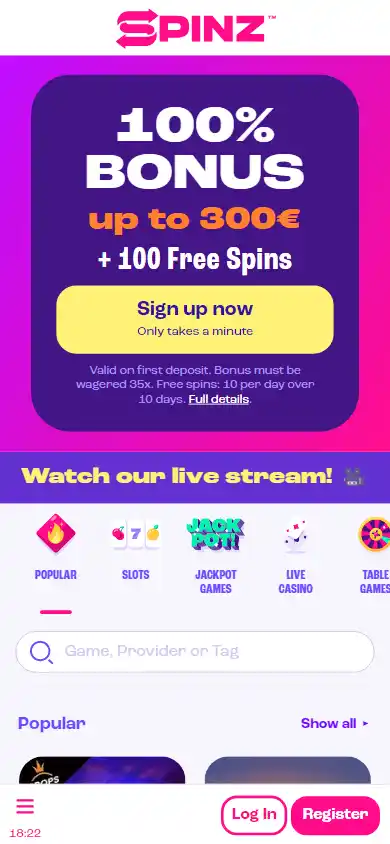 Spinz Casino