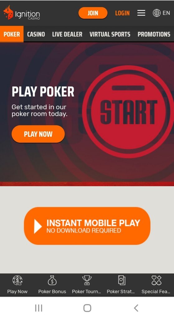 Ignition Casino free bonus codes