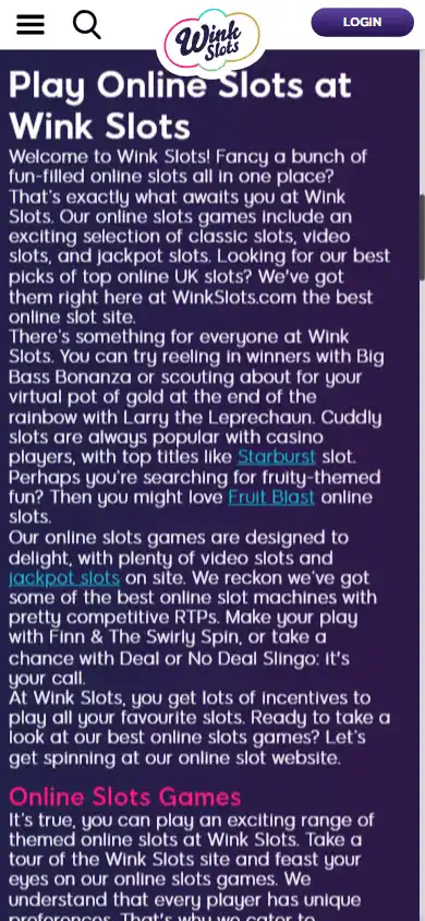 Wink Slots Casino