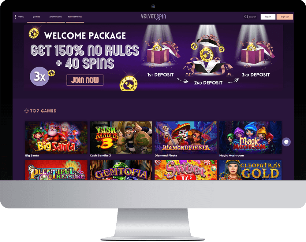 Velvet Spins Casino Login