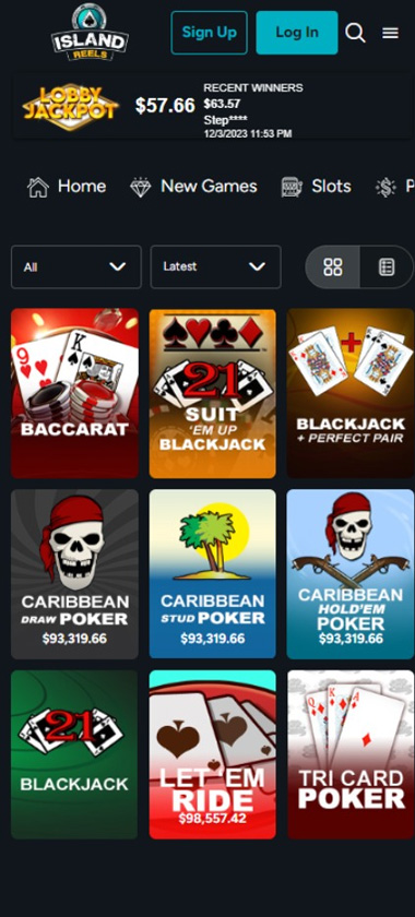 Island Reels Casino Login