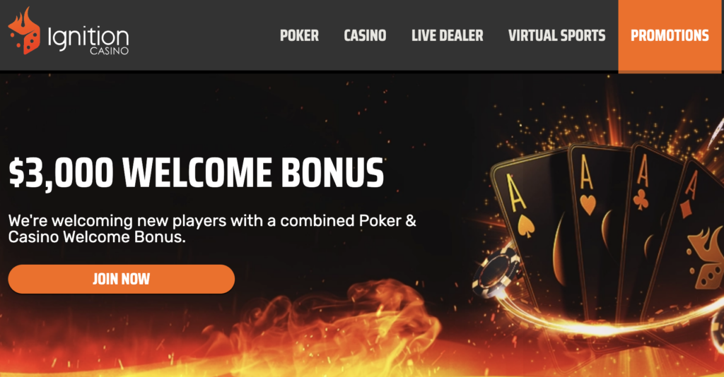 Ignition Casino free bonus codes