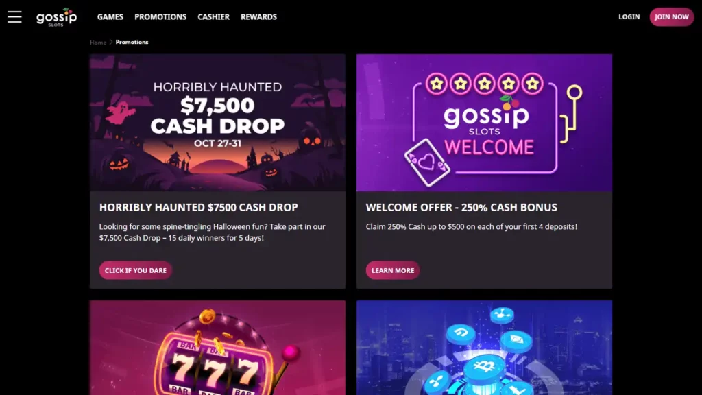 Gossip Casino Login