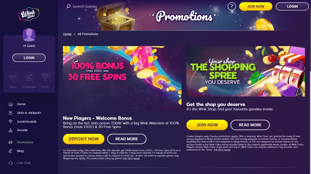 Wink Slots Casino