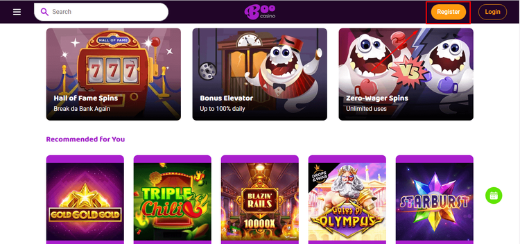 Boo Casino Review