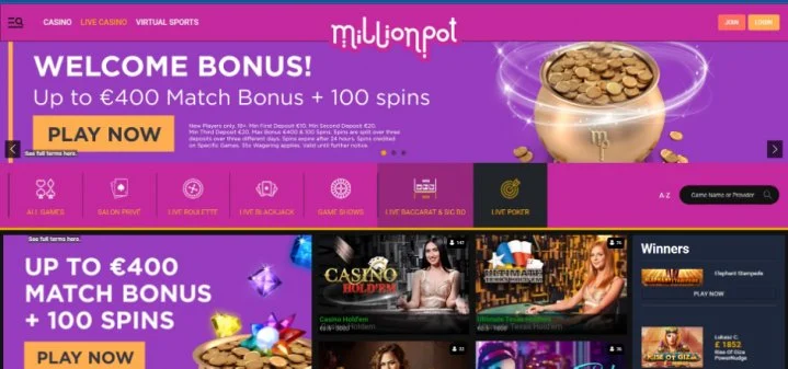 Millionpot Casino