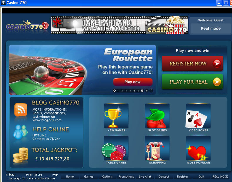 Casino 770 Login