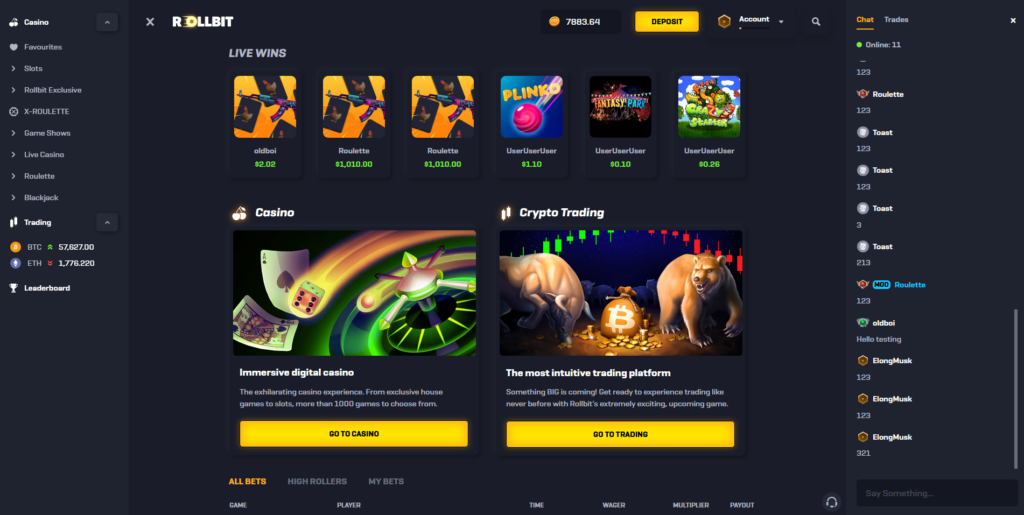 Rollbit Casino Review