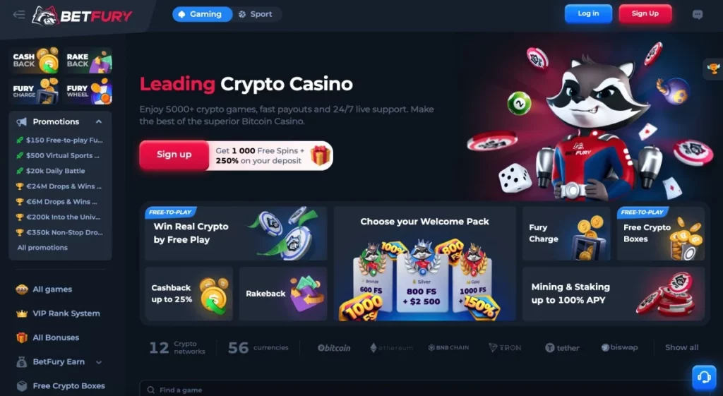 Betfury Casino