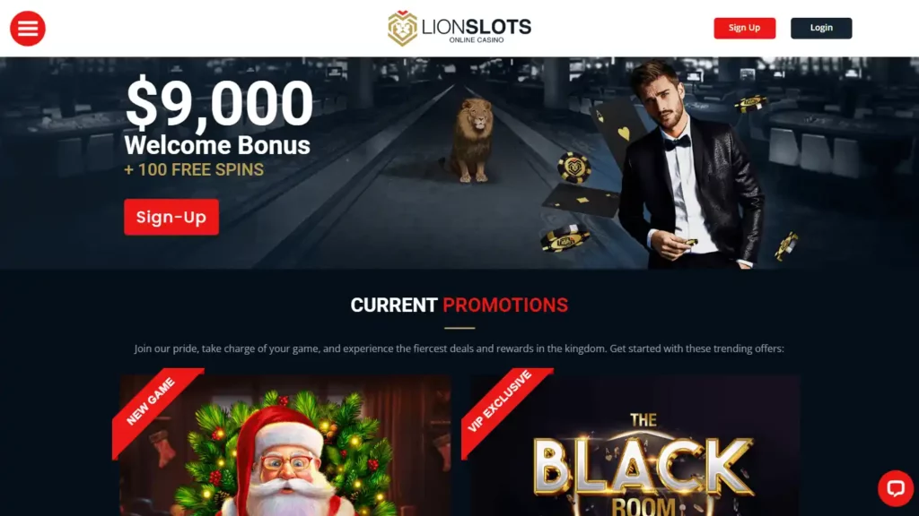 Lion Slots Casino Login