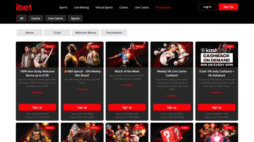 iBet Casino Login