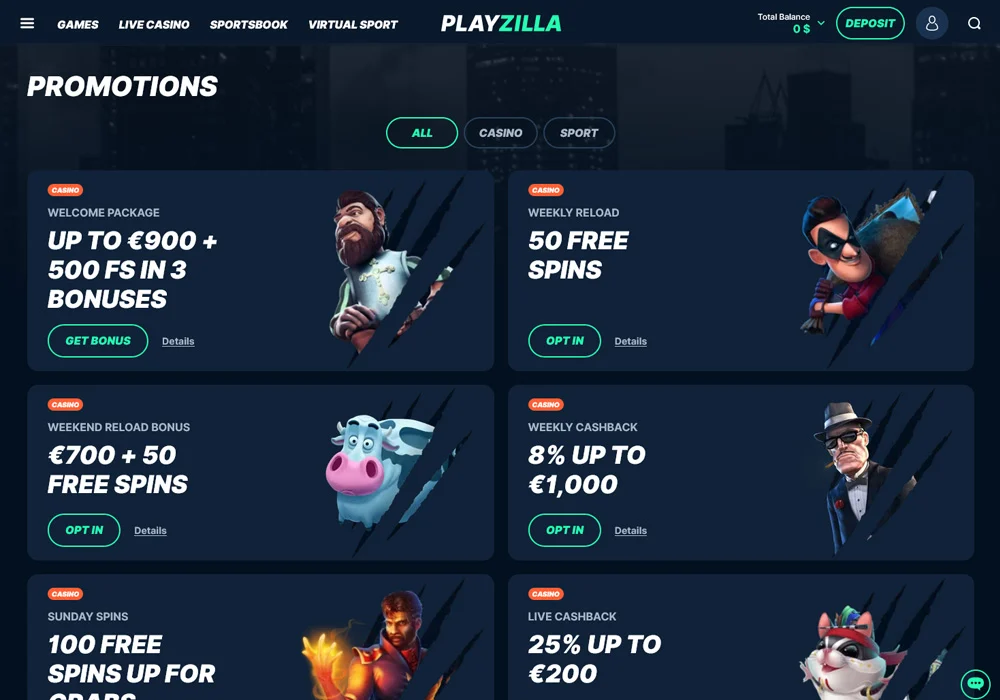 Playzilla Casino 